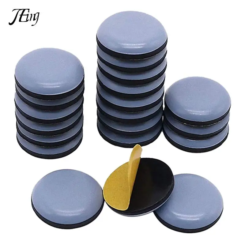 

4/8Pcs Furniture Sliders Pads Sliding Block Table Chair Leg Mat Floor Protector For Hardwood Rug PTFE