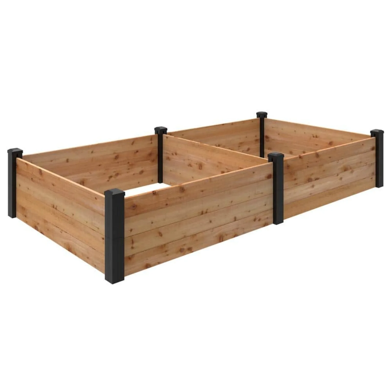 US Natural Cedar Raised Garden Bed