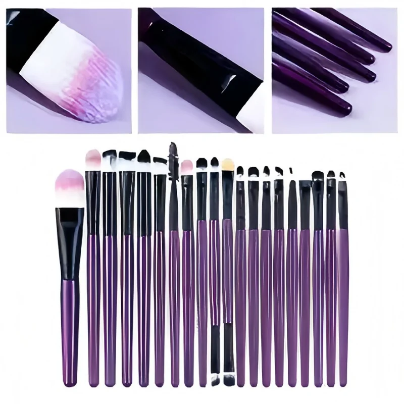 

20 Makeup Brush Set, Eyeliner Brush, Mixed Brush, Cheek Makeup Brush, Eye Makeup Foundation Brush, Makeup Brush Set