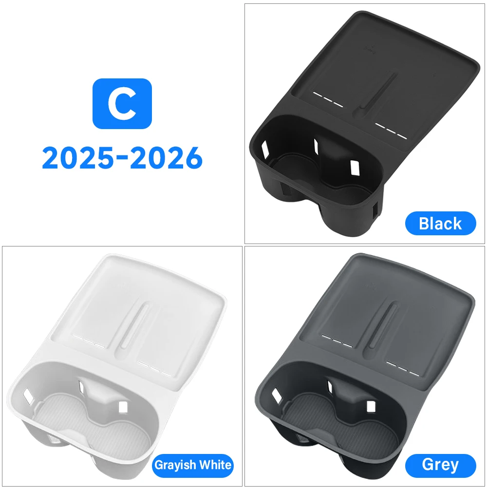 Für Xpeng G6 2023 2024 2025 2026 Auto Kabelloses Lade-Silikonpad Mittelkonsole Getränkehalter-Schutzmatte Schutz-Innenausstattung – Detail 5