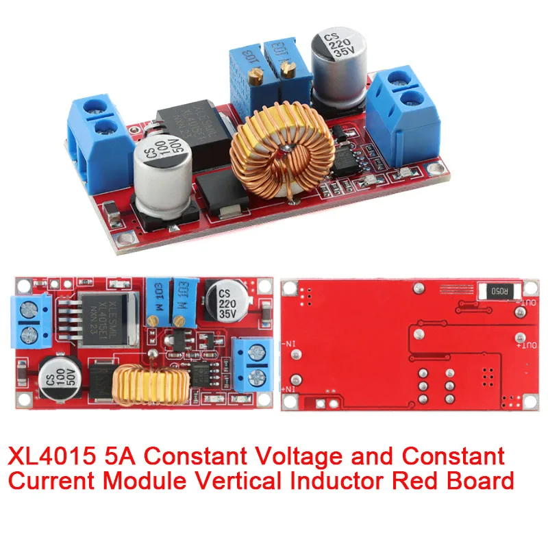 Picture 4: 1-10Pcs XL4015 5A DC to DC CC CV Lithium Battery Step down Charging Board Led Power Converter Lithium Charger Step Down Module