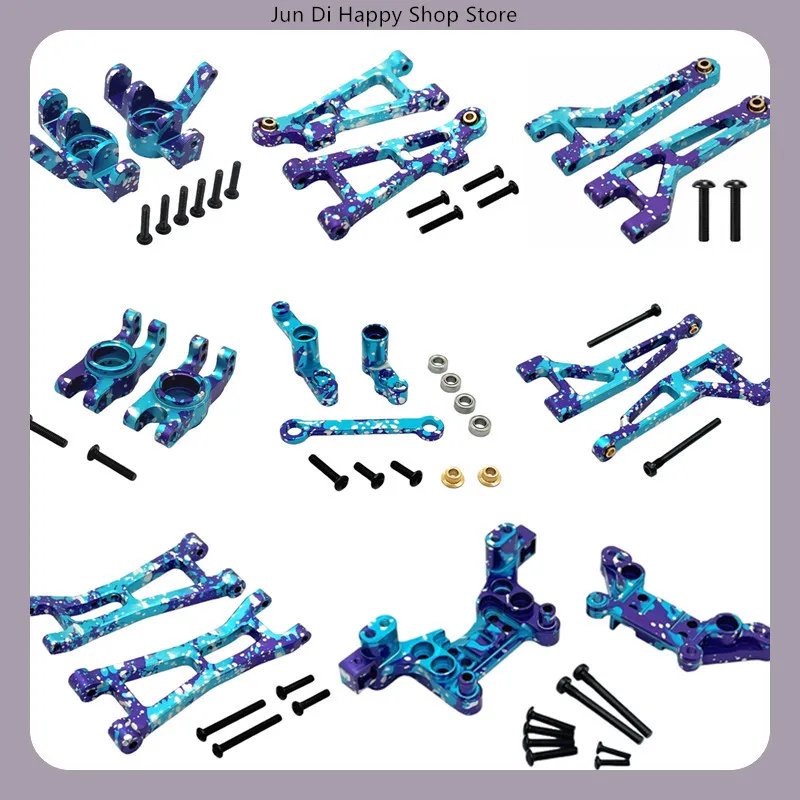 Metal Upgrade Kit for MJX 1/16 16213 16218 RC Car Spare Parts
