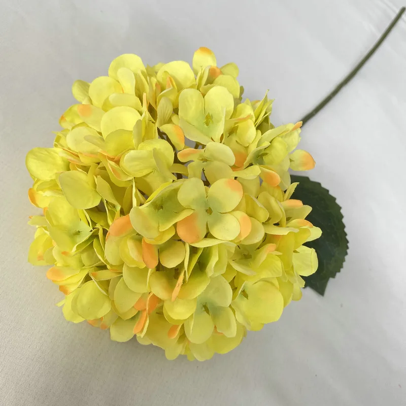 58Cm Kunstbloemen Zijde Hortensia Boeket Realistische Kleurrijke Bruiloft Home Party Woonkamer Tafeldecoratie - afbeelding 1