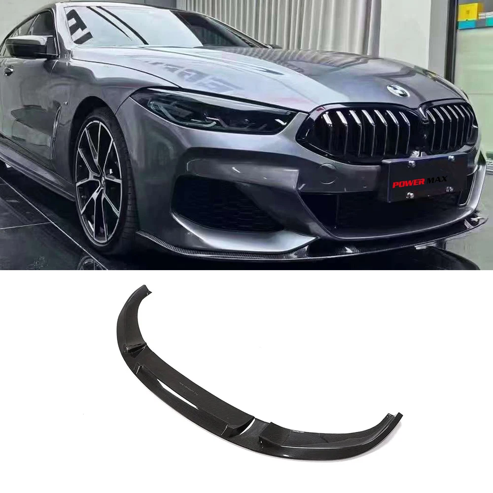 Autoclave Dry Carbon Fiber Front Lip For BMW 8 Series G14 G15 G16 Front Splitter