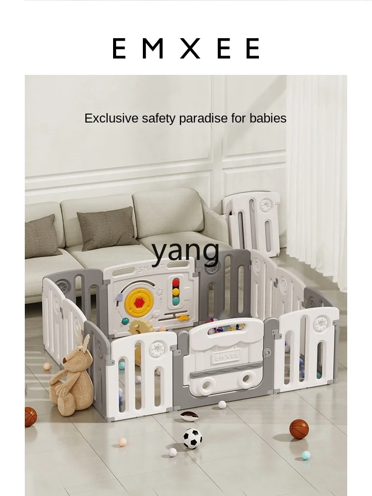 CX Game Fence Children's Protective Grating Baby Living Room Camping Pad Fence Indoor Home