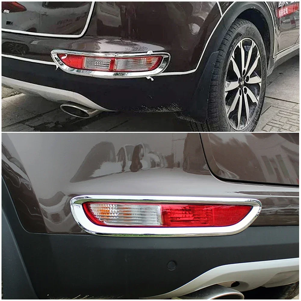 For Kia Sportage QL 2015-2019 Chrome Exterior Moulding Garnish Decoration Protection Sticker Exterior Parts Chromium Styling