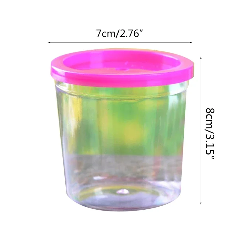 Mini Aquarium Tank Fish Cups Bowls for Small Fish and Tortoise Clear Aquariums for Kids Perfect Birthday Gift Ideas