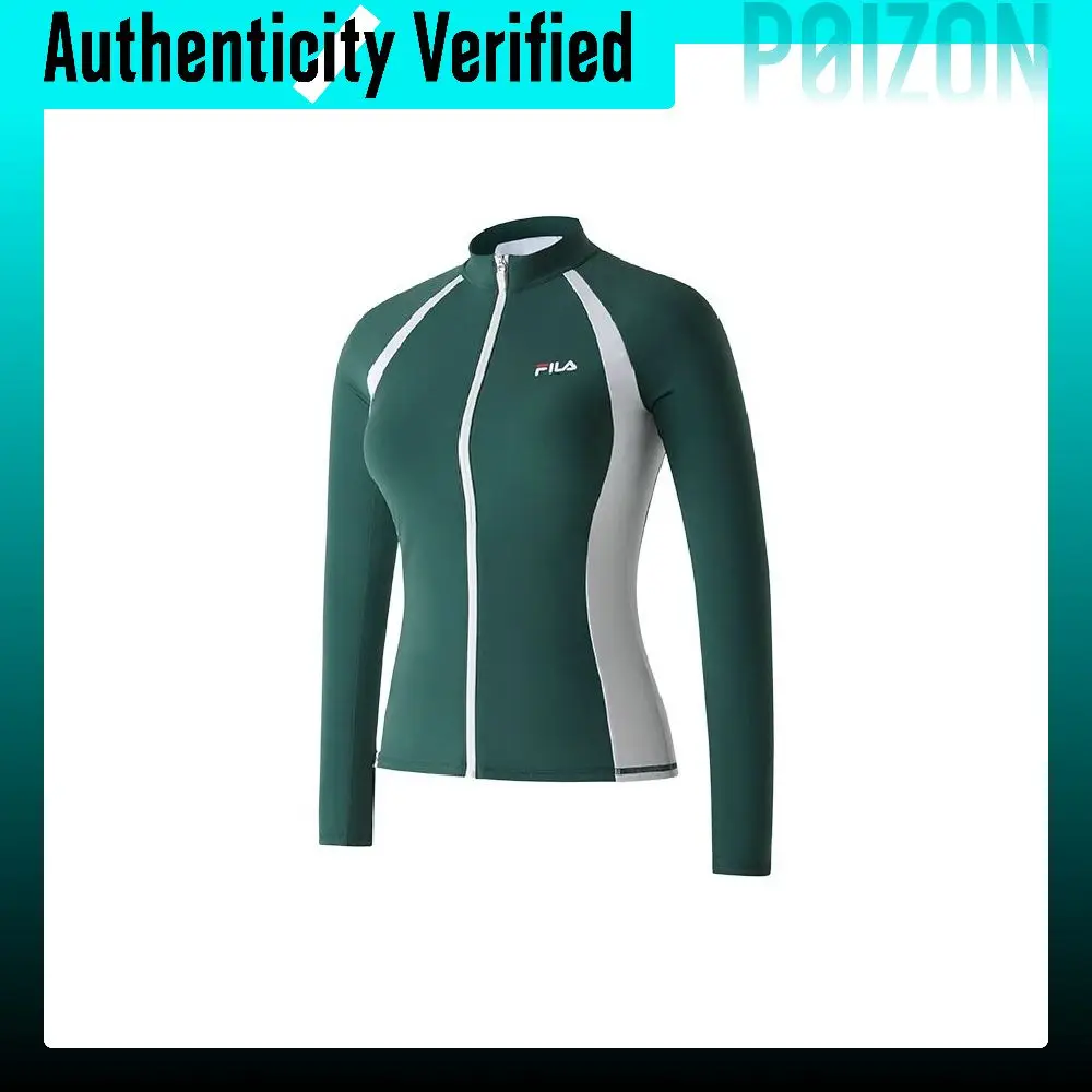FILA Two Piece Swimsuit Women's Seaweed Green A1EW621267FDG
