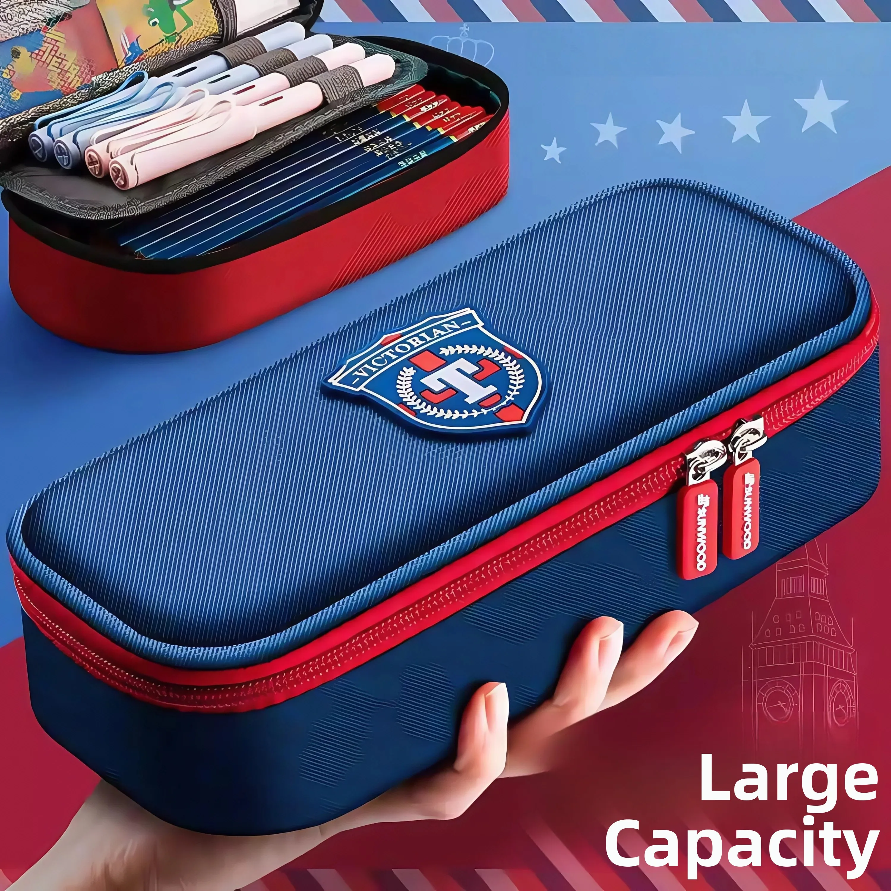 cool-trendy-pencil-case-large-capacity-for-boys-and-girls-elementary-school-stationery-box-new-2025-model-popular-with-kids