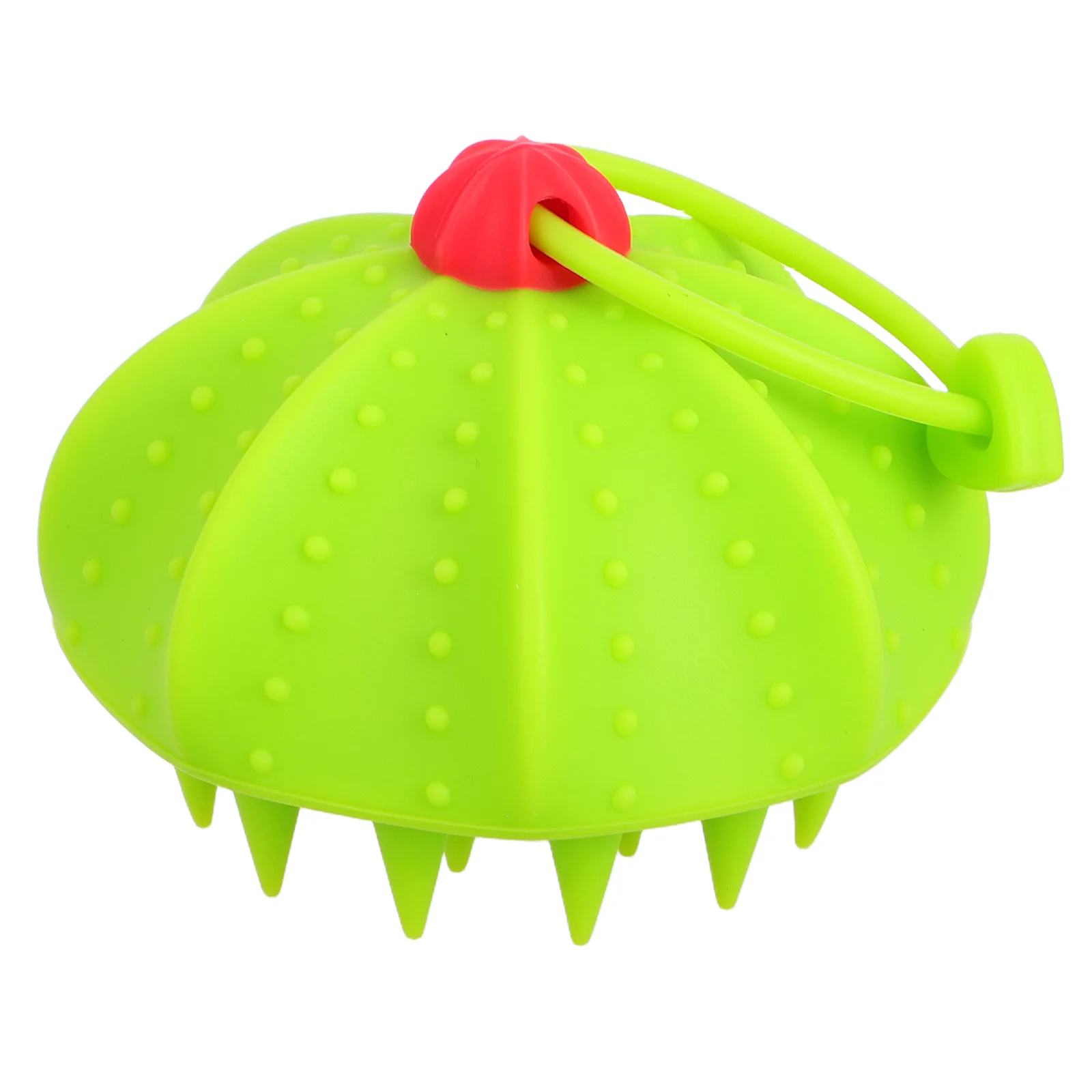 

Cactus Shampoo Brush Silicone for Hair Soft Rubber Head Massager Silica Gel Scalp