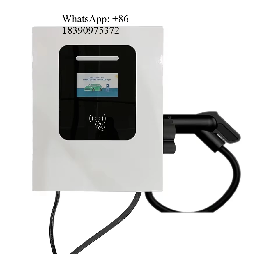 7kW-40KW New Energy Vehicle DC Fast Charging Wallbox Charging Pile with GB CCS1 CCS2  Interface