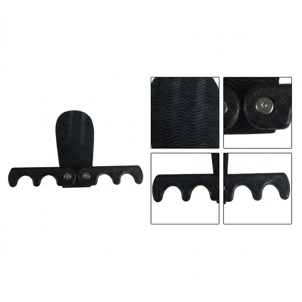 4-cue Claw For Pool Table Tabletop Cue Rest 4 Cue Claw Four-slot Capacity Smooth Groove Protection Compact And Portable