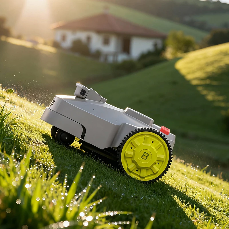 STLF Heißer Verkauf APP Control Fernbedienung Kleine Wiederaufladbare Elektrische Rasenmäher Roboter Automatische Rasenmäher