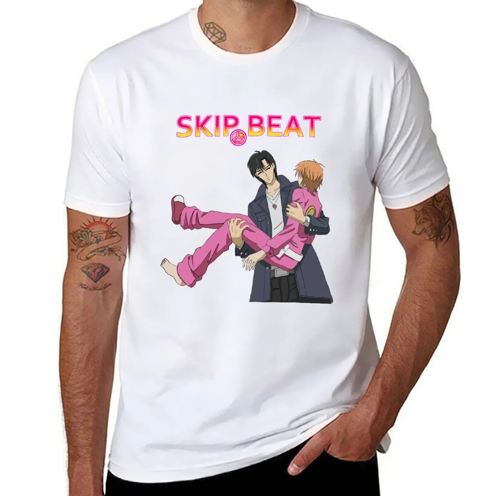 

Skip beat Kyoko & Ren T-Shirt man t shirt heavy cotton cotton t shirts high quality