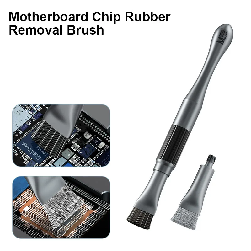 

MaAnt No Shedding Number One Cleaning Brush Mobile Phone Motherboard IC Chip BGA Degumming Dust Tin Removal Tool