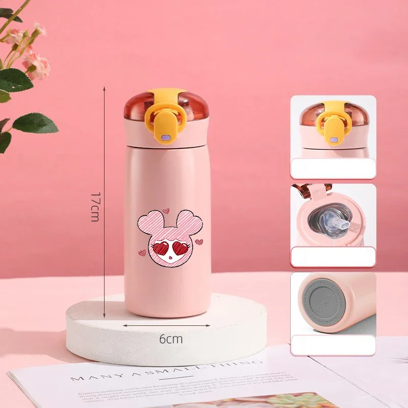 460ML Thermos Cup Kpop TWICE Stainless Steel Insulated Cup Man Woman Cute Water Bottle Portable Outdoor Sport Water Cups Gift view 4