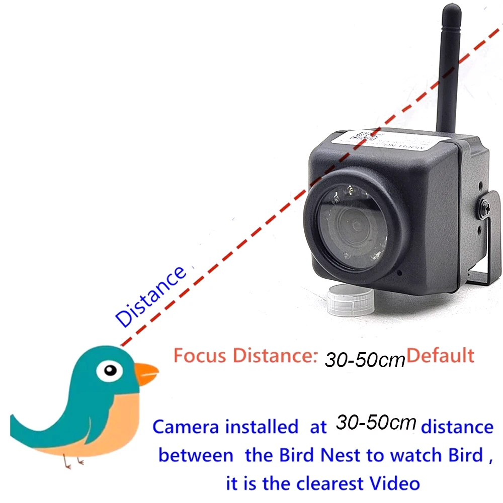 กล้องวงจรปิดไร้สาย Tuya Smart Mini WiFi IP ความละเอียด 6MP 4MP 2K ขนาดเล็ก สำหรับติดตั้งภายนอกอาคาร เช่น กรงนก รังนก ใช้สำหรับรักษาความปลอดภัยบ้าน