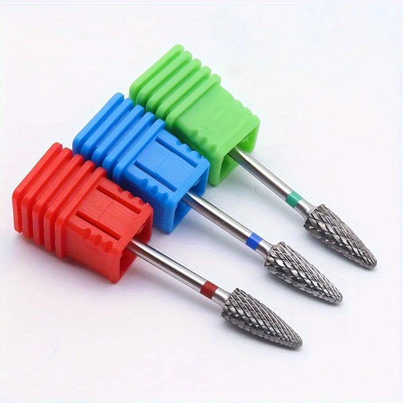 Frese professionali Russia Piccola punta da trapano in acciaio al tungsteno, per trapano elettrico per nail art Strumento per accessori per manicure e pedicure