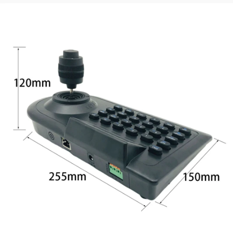 HOT-3D Axis Joystick CCTV Keyboard Controller Keypad For AHD Security PTZ Speed Camera Decoder DVR NVR Pelco RS485