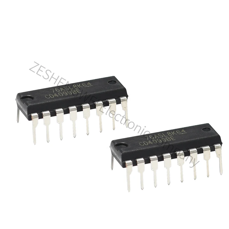 10PCS Neue CD4099BE CD4099 DIP16 Paket 8 Address Latch Logic Chips Auf Lager