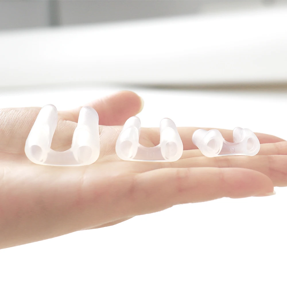2 Pack Nostril Retainer Nose Splint for Rhinoplasty Recovery High Grade Silicone Nose Shaper Support Device Nostril Recovery Aid