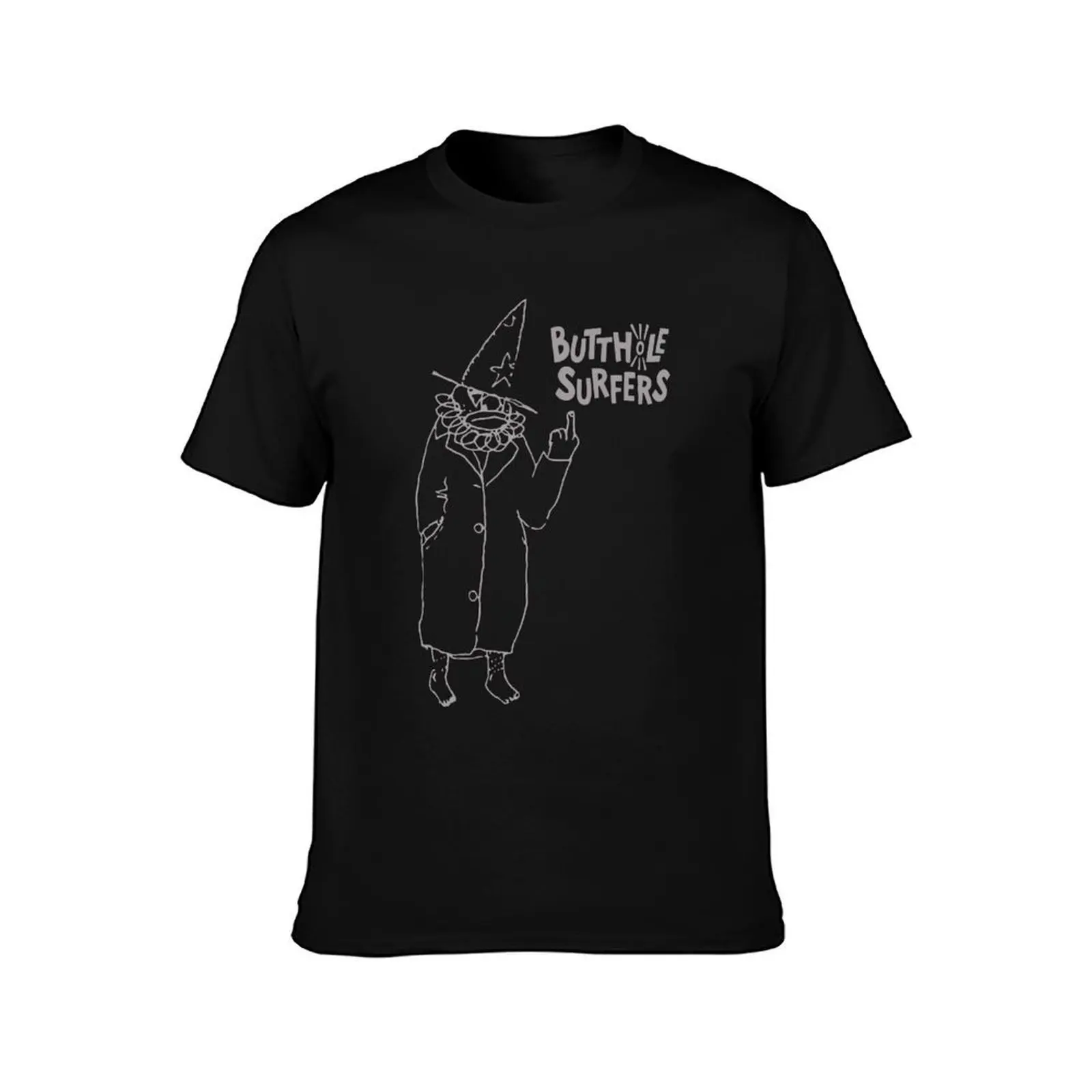 Butthole Surfers Butthole Surfers Punk Noise Rock T-Shirt, Summer Casual Cotton Tee, Oversized Streetwear Tops, Unisex Men Women
