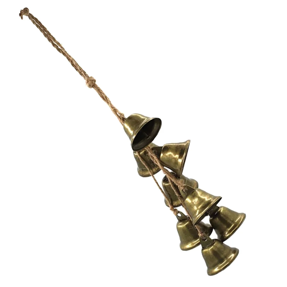 

Halloween Decorations Indoor Welcome Goth Vintage Bell Handle Bells Spooky for Room
