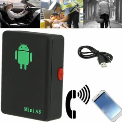 A8 Mini Car GPS Tracker Global Locator Real Time Car Kids Pet Tracker GSM/GPRS/GPS Anti-loss Vehicle Positioner Tracking Device