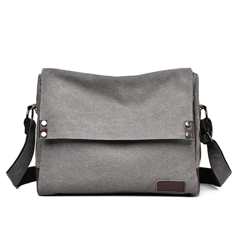Man Classic Messenger Bag Men's Multifunction Shoulder Sling Pack Casual Large Business Crossbody Flap Male Simple Handbags