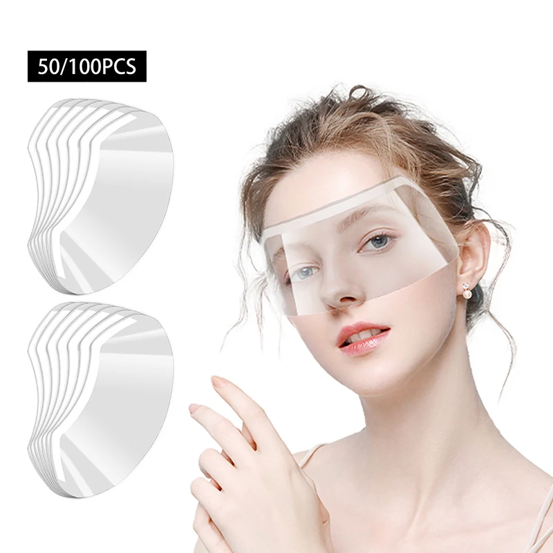 Disposable Eye Protection Hairdressing Mask Hairspray Isolate Haircut Tool Face Protecting Forehead Face Shield Salon Tools