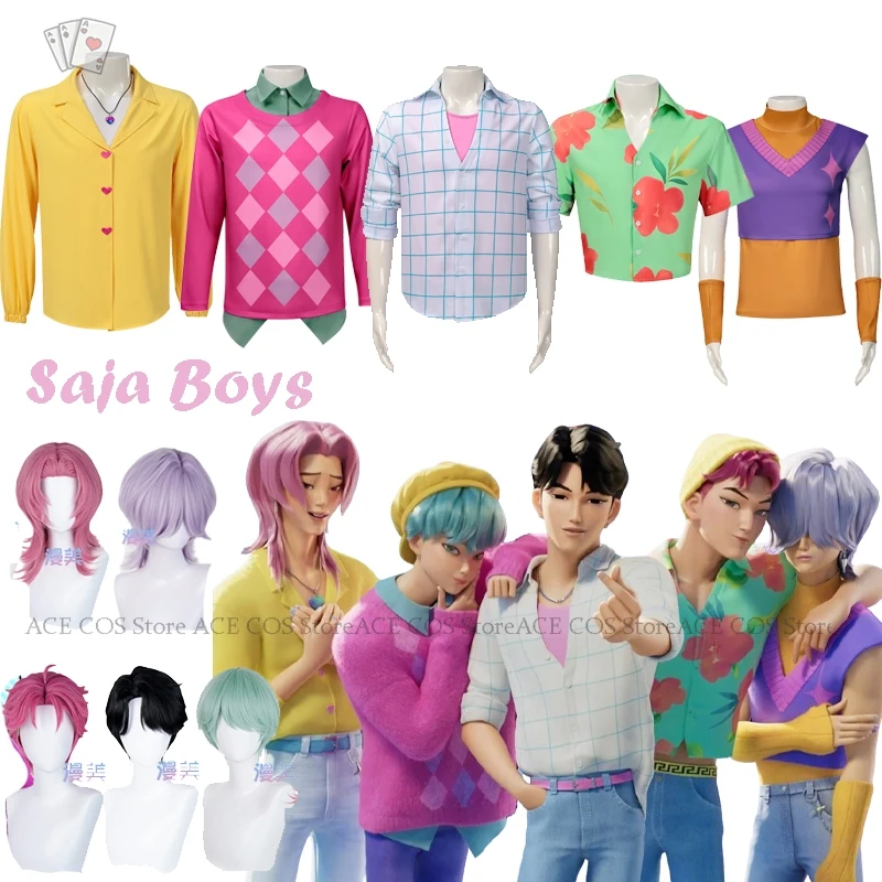 

Эбби Тайна Малыш Романтика K-Pop Jinu Saja Мальчики Все учасники Охотники на демонов Косплей Косплей Disfraz Mujer Карнавальный наряд для вечеринки