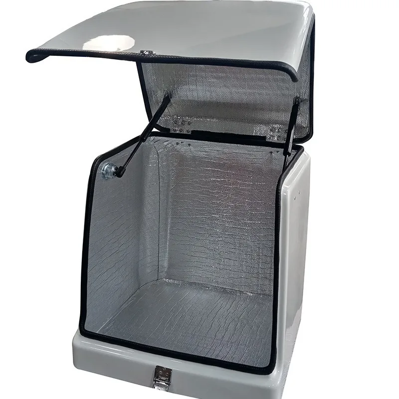 Rider equipment, car food delivery box, car incubator, large-lift waterproof motorcycle tail ******iversal