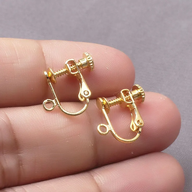 12Pcs Clip-On Earri… - image