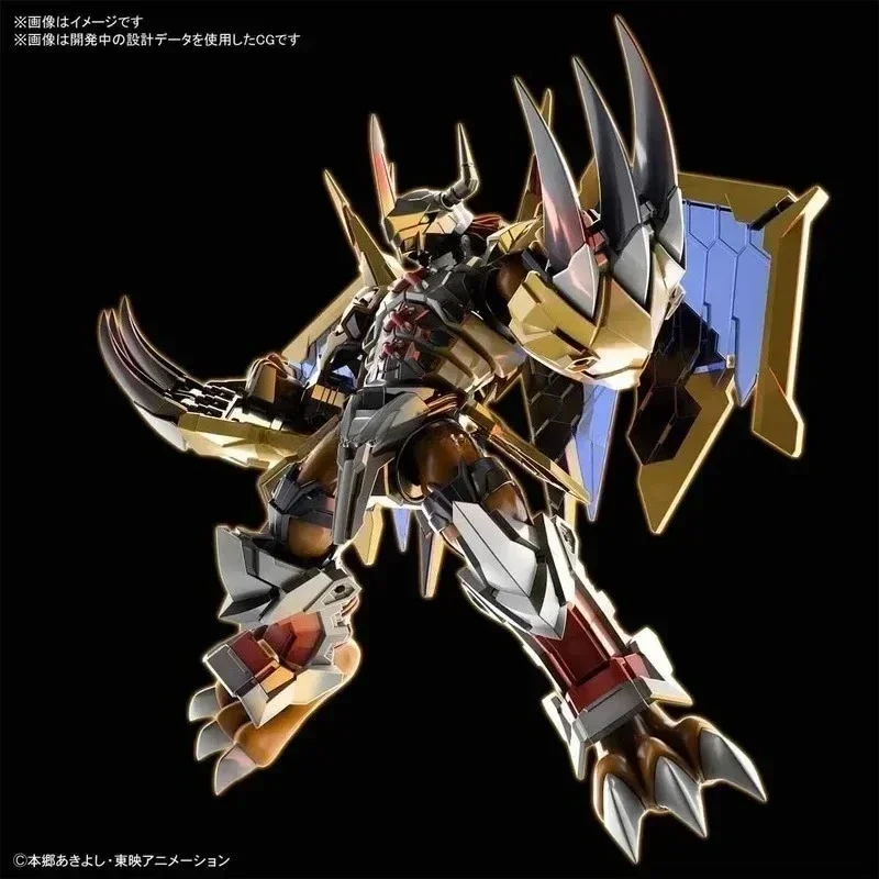 En stock: Figura original de Bandai Digital Monster Figure-rise Standard, modelo de anime WARGREYMON AMPLIFIED, juguete de acción, regalos para niños.