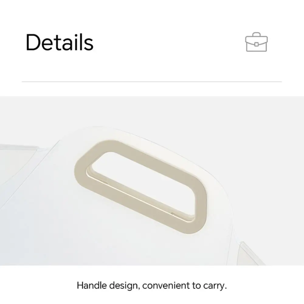 Multifunction Snap Button A4 File Folder Large-capacity Waterproof Bill Package Portable Portfolio Organizer Students