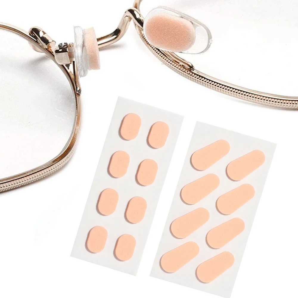 

1.5mm Unisex Glasses Holder Skin Color/Black Without Creasing Self-adhesive EVA Nose Pads Eyeglasses Nosepads Non-slip