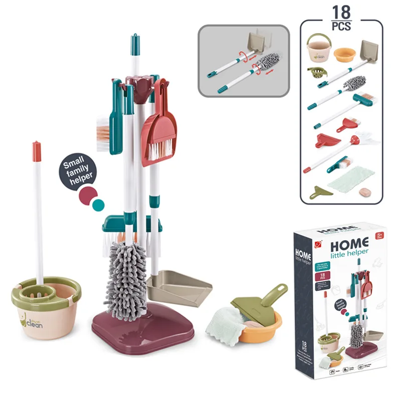 Ensemble de nettoyage de ménage de simulation aspirateur jouet pour enfants Alib Ensemble de nettoyage de ménage de simulation aspirateur jouet pour enfants Alib