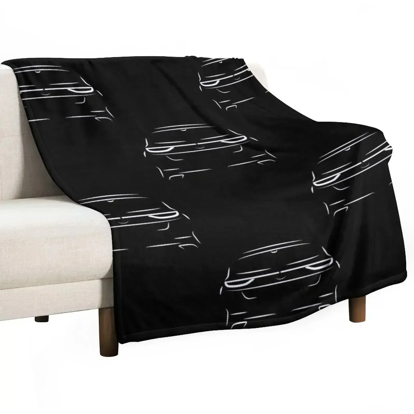 Kia Proceed GT Wagon Silhouette Throw Blanket Luxury St heavy to sleep Blankets