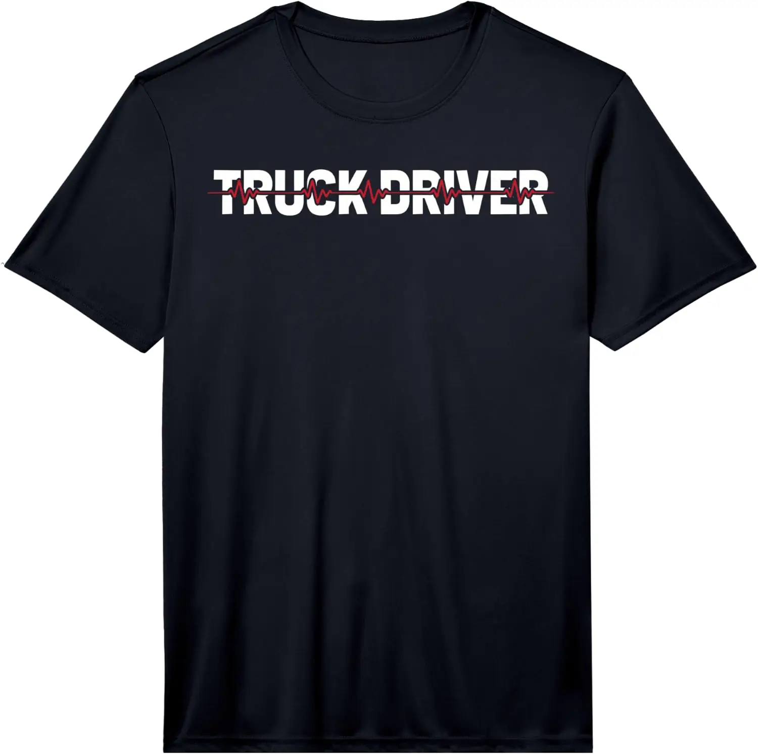 Mens - Truck Hummer Driver Trucker Performance T-Shirt 100% Cotton Trendy Y2K Short-Sleeve Tee-Soft, Quick-Drying,