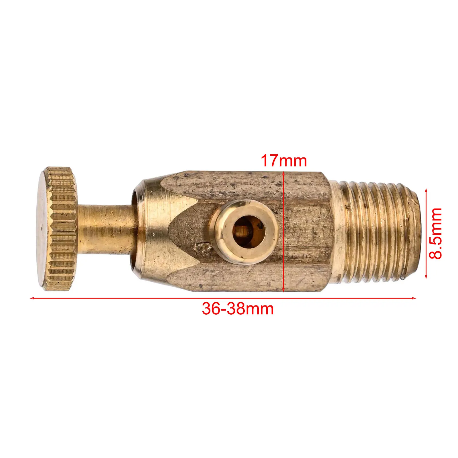 Water Heater Valves Exhaust Valve Air Pressure Release Brass Easy Installation Part Thread 12/16mm Water Discharge High Quality