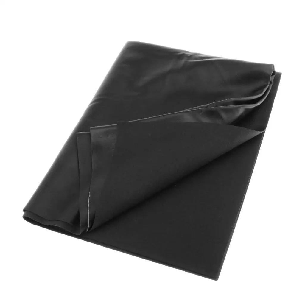 

Motorcycle Seat Cover Heavy Duty Vinyl Fabric Leather Texture Replacement Weatherproof for Custom Seat Renovation