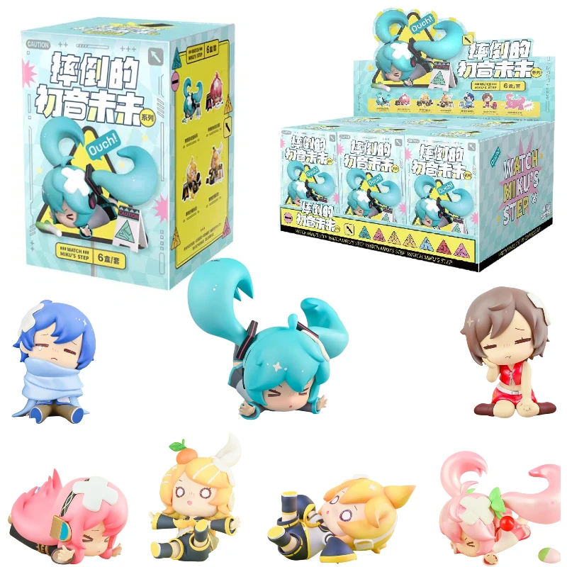 هاتسون ميكو سقوط أكثر من سلسلة صندوق أعمى الرسوم المتحركة لعبة الطرفية اللعب Q نسخة أرقام عمل نموذج دمية الكرتون مفاجأة هدية