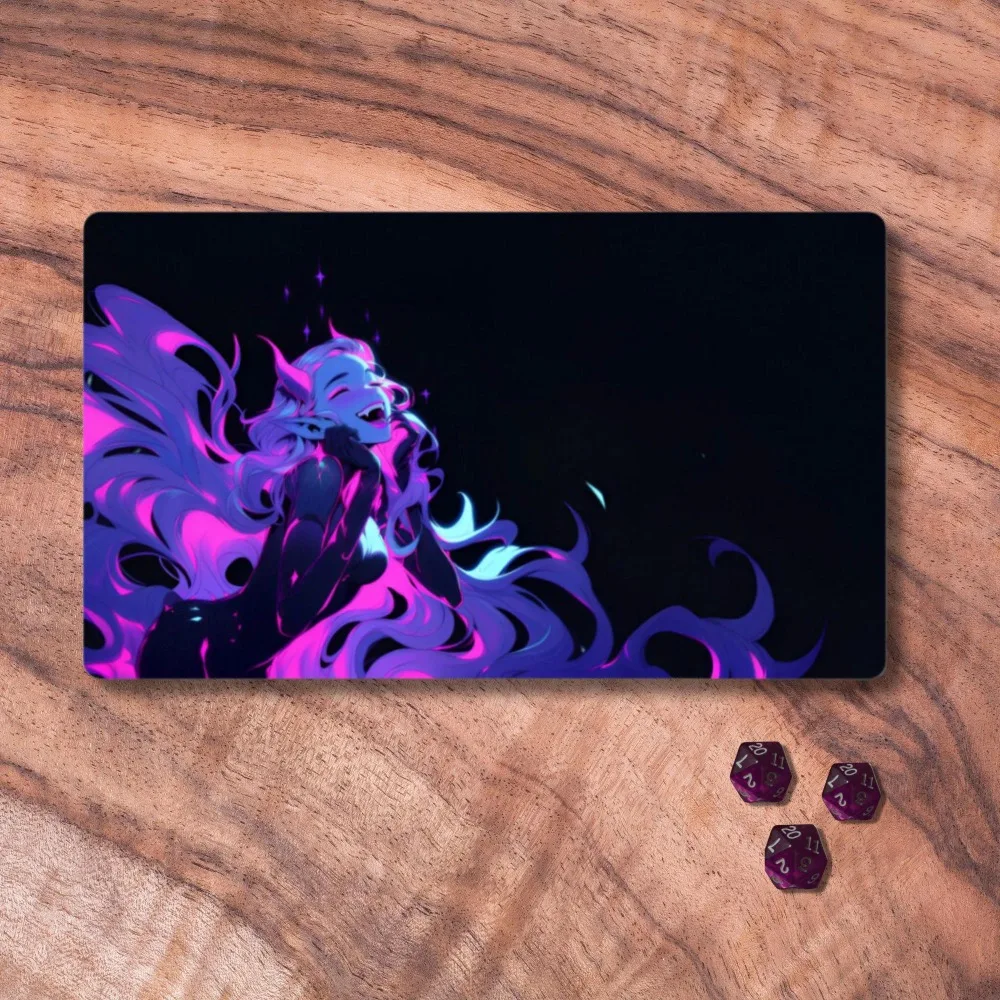 Anime Vampire themed TCG Playmat desk accessories alfombrillas para escritorio tapis de souris desk gadgets alfombrillas gaming