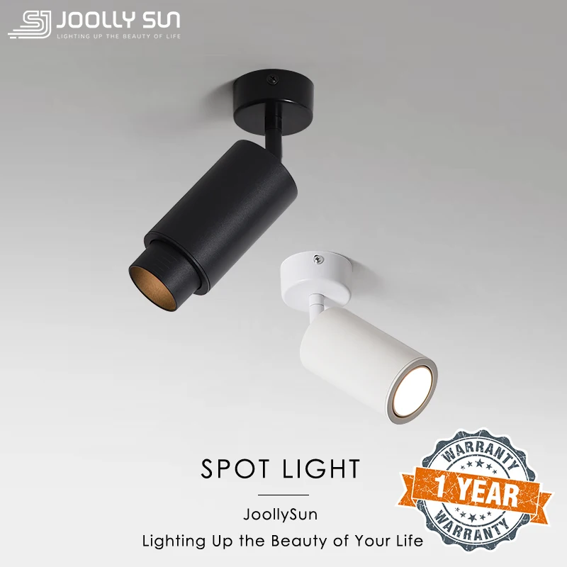 

JoollySun Spotlight Rotatable Downlight LED Track Lights for Ceiling Modern Home Decor Cabinet Corridor Bedroom Adjustable Angle