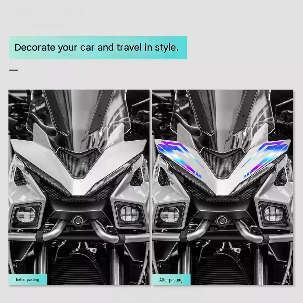 Waterproof Decal/Graphic Kit for 2026 ZONTES 703T – Front Fairing Decorative Stickers (Motorcycle Modification Accessory)