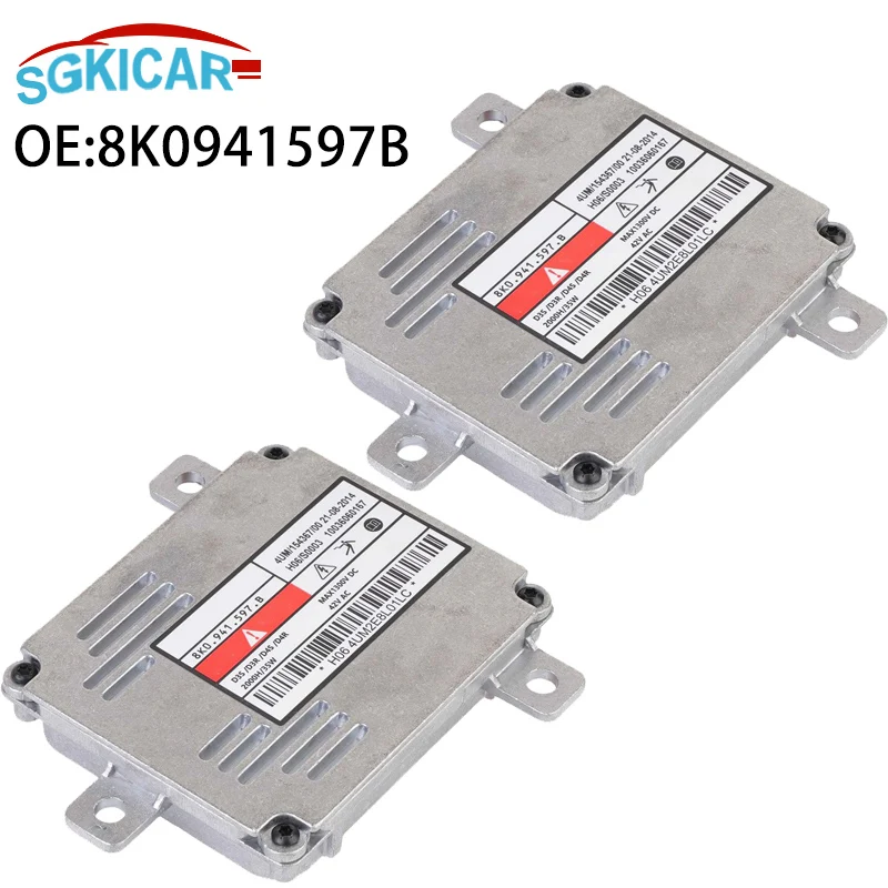 8K 0941597 Módulo de Control de balasto de faro HID para coche B, para VW Passat Jetta Golf Audi A3 A4 A8 A7 Q5 Q7 8K0 941 597 B
