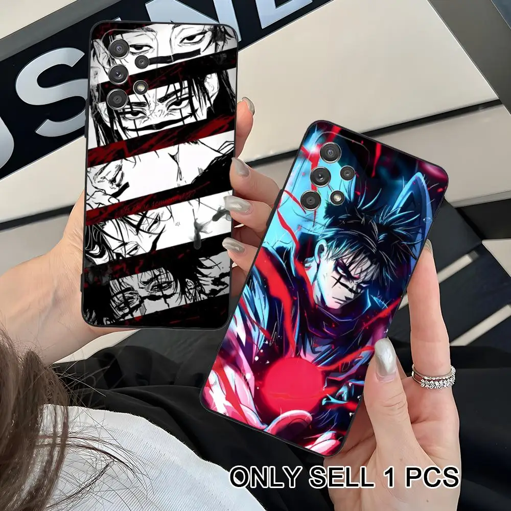 JJK Choso Phone Case for Samsung Galaxy A26 25 24 23 22 21 17 16 15 14 13 12 11 5G Soft TPU Shockproof Cover