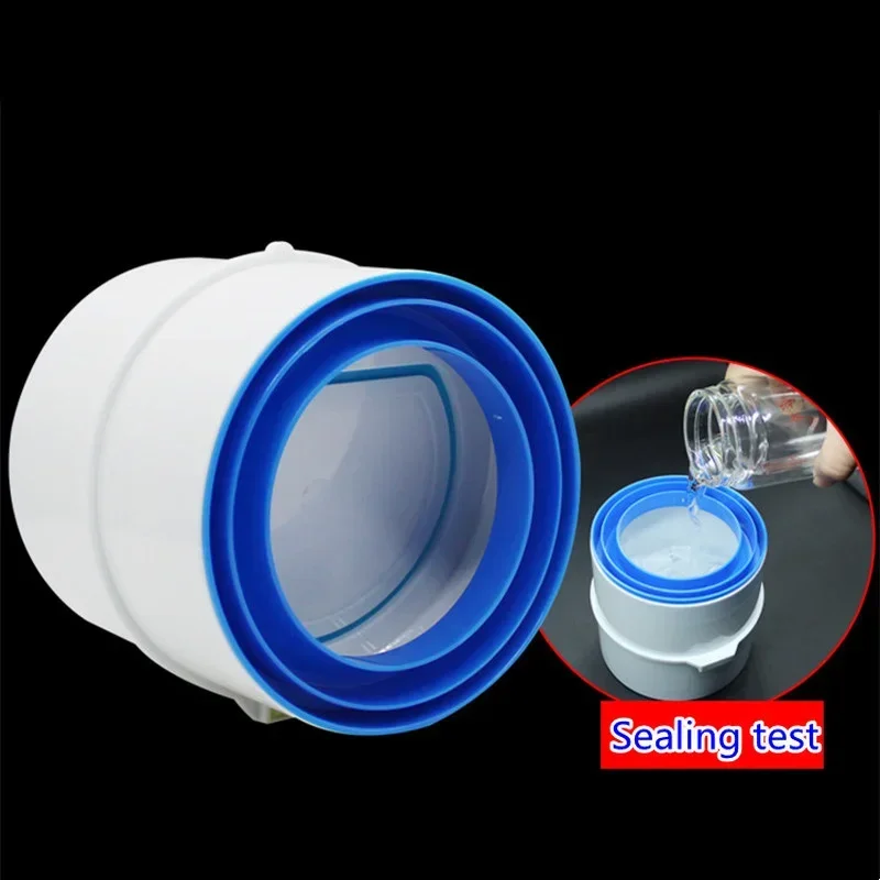 

1PC PVC Exhaust Fan Check Valve Round Pipe Backdraft Damper 75/110mm Air Duct Ventilation Grill for Bathroom Kitchen Accessories