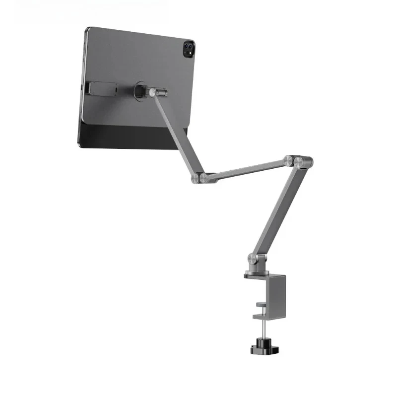 Magnetic Wireless Charger Stand for IPad Pro M5 M4 13/12.9/11/M2 IPad Air 5/4 Foldable Arm Holder Aluminum Alloy Stand