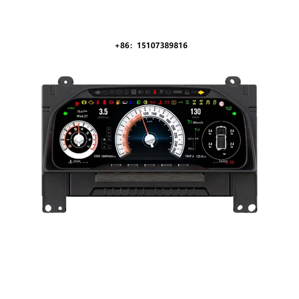 For Toyota Land Cruiser LC70 LC75 LC76 LC79 2007-2021 LCD Digital Dashboard Cluster Virtual Instrument Panel Speedometer Cockpit